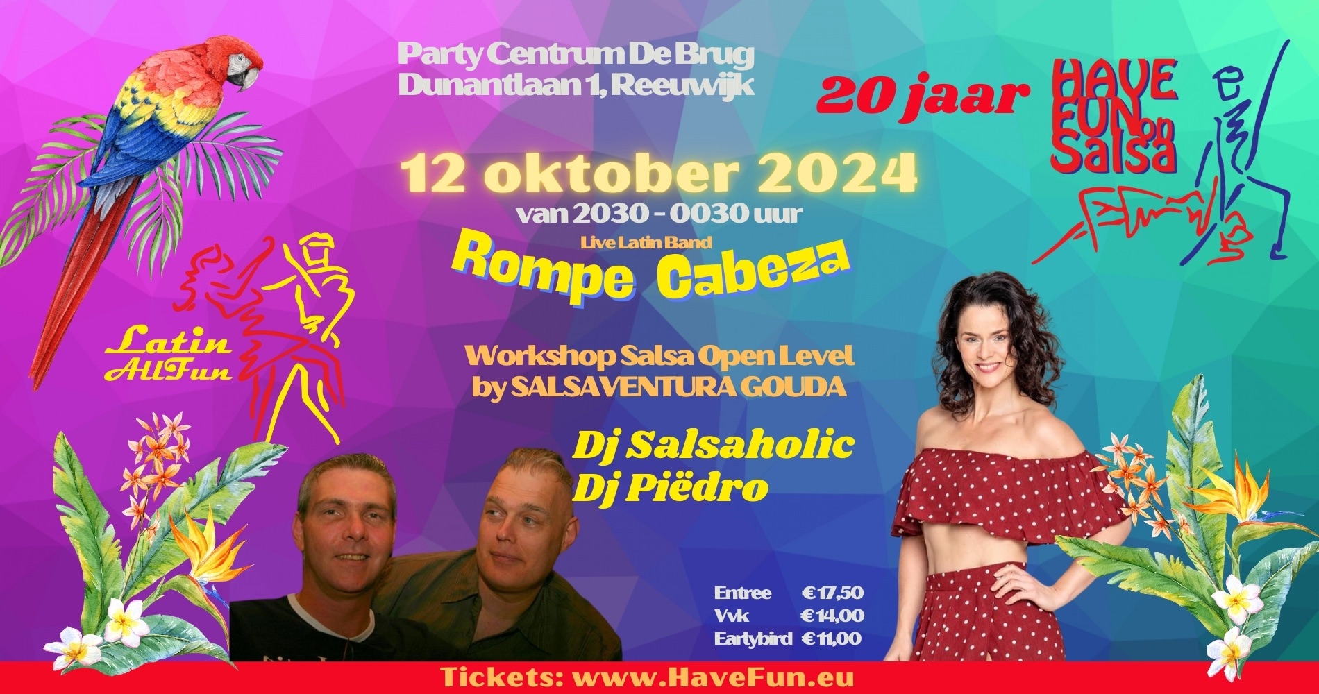 20 jaar Latin AllFun (live Rompe Cabeza)
