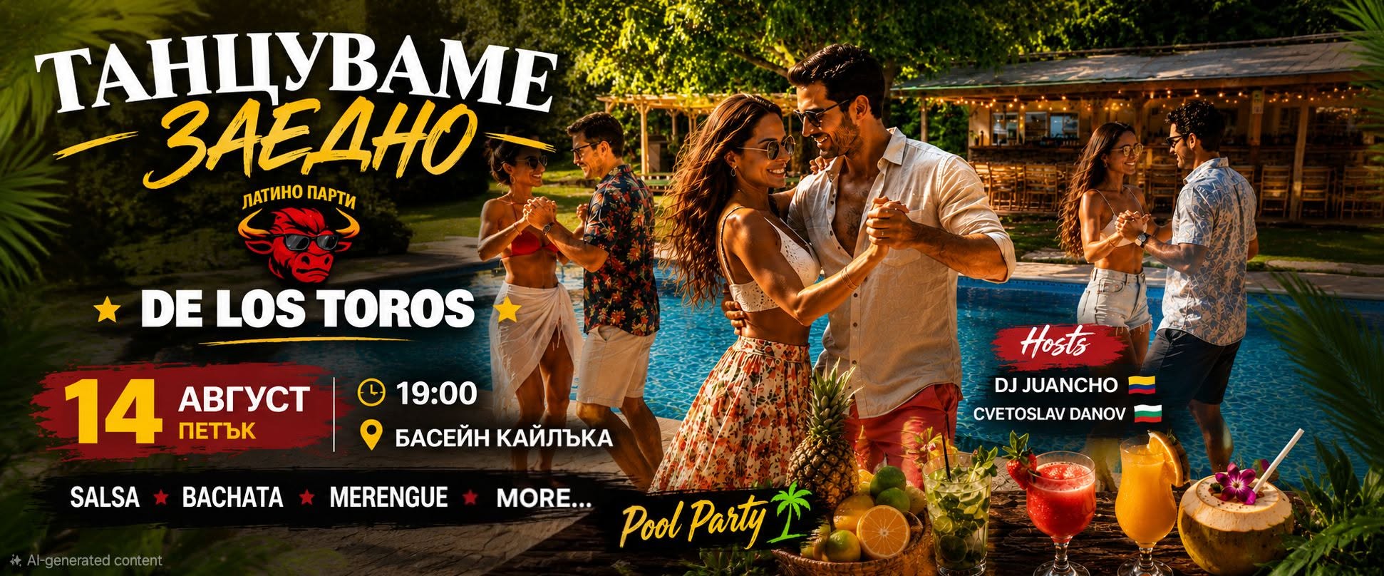 ТАНЦУВАМЕ ЗАЕДНО LATINO PARTY DE LOS TOROS VOL4🔥☀️