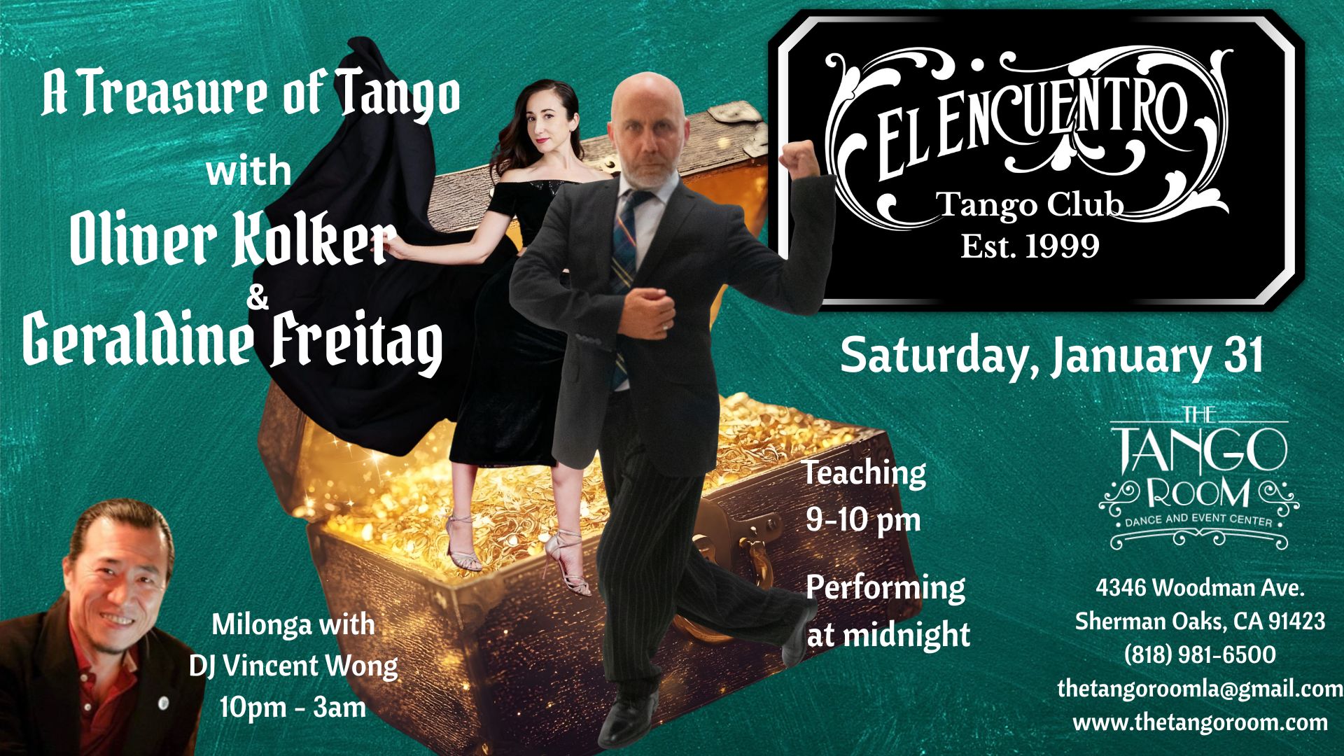 EL ENCUENTRO WELCOMES OLIVER KOLKER & GERALDINE FREITAG