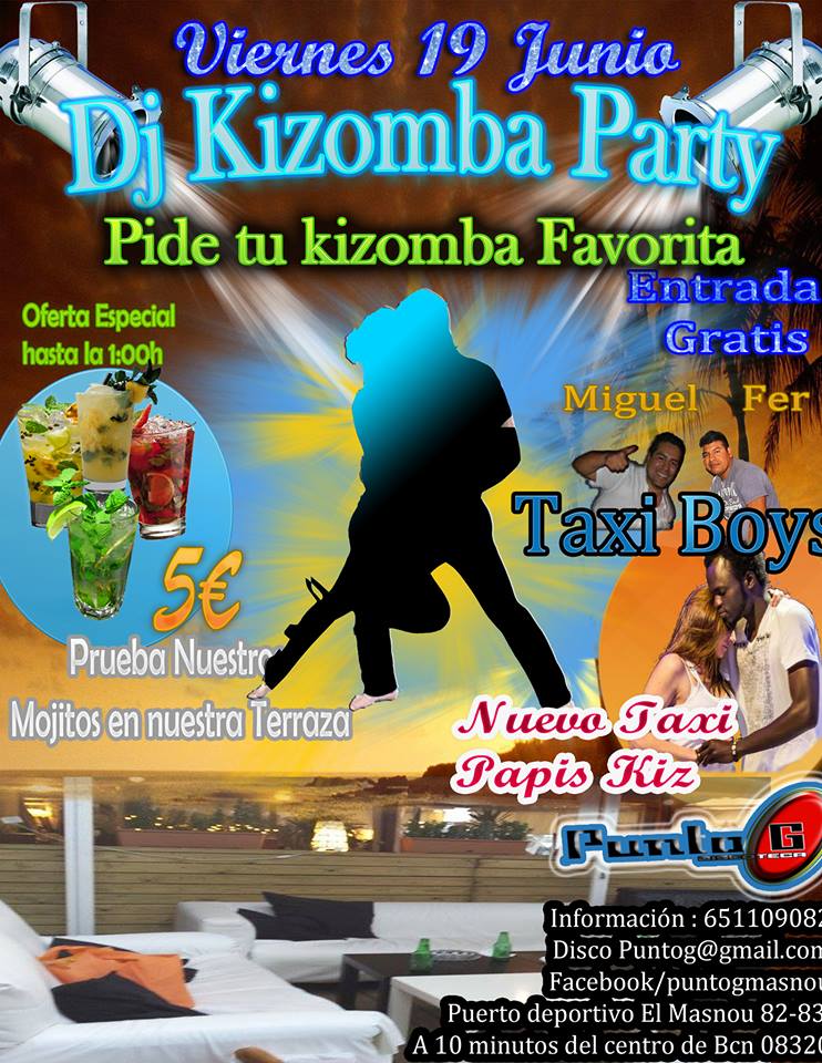 DJ KIZOMBA NIGHT! VIERNES 19 DE JUNIO