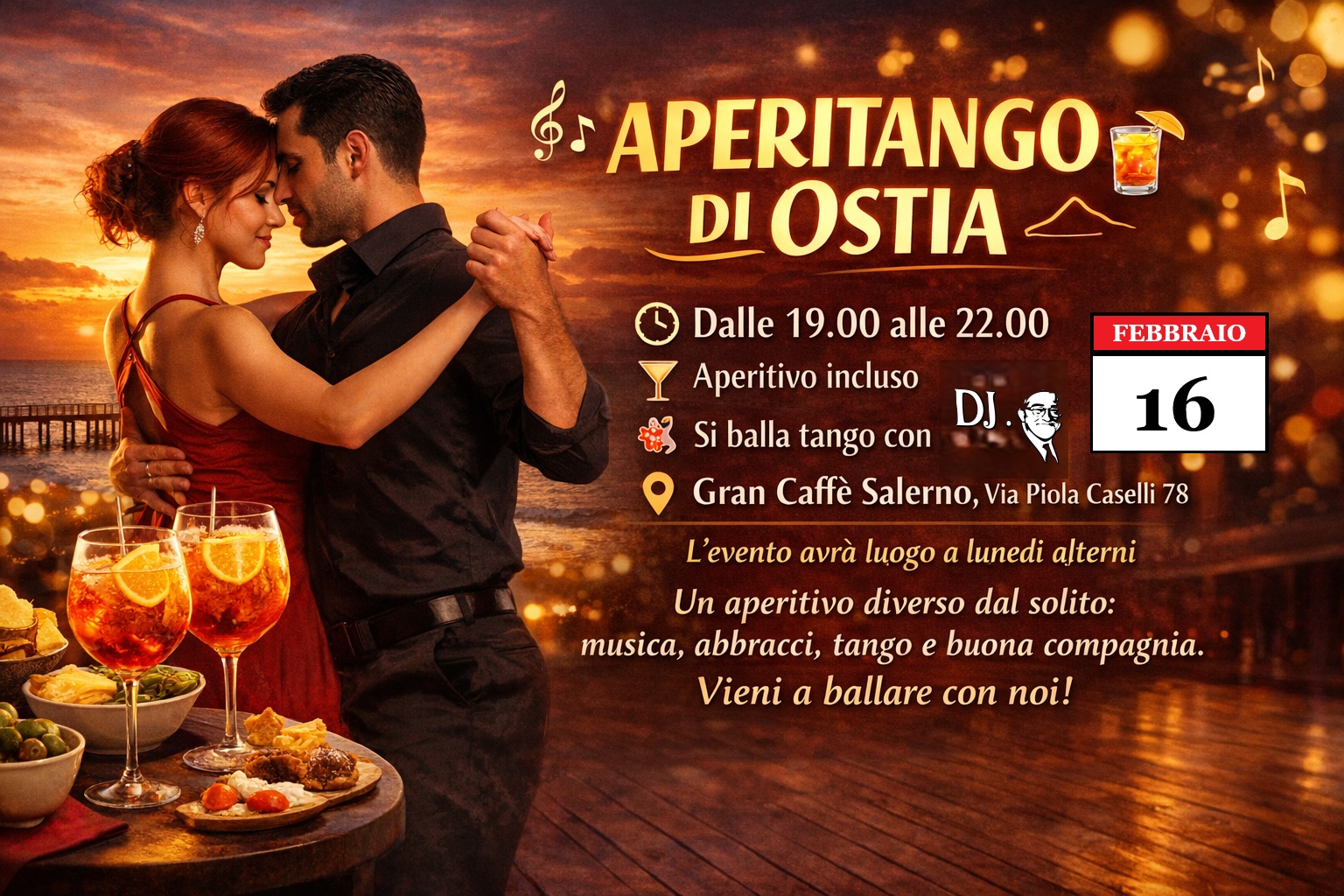 L'APERITANGO DI OSTIA