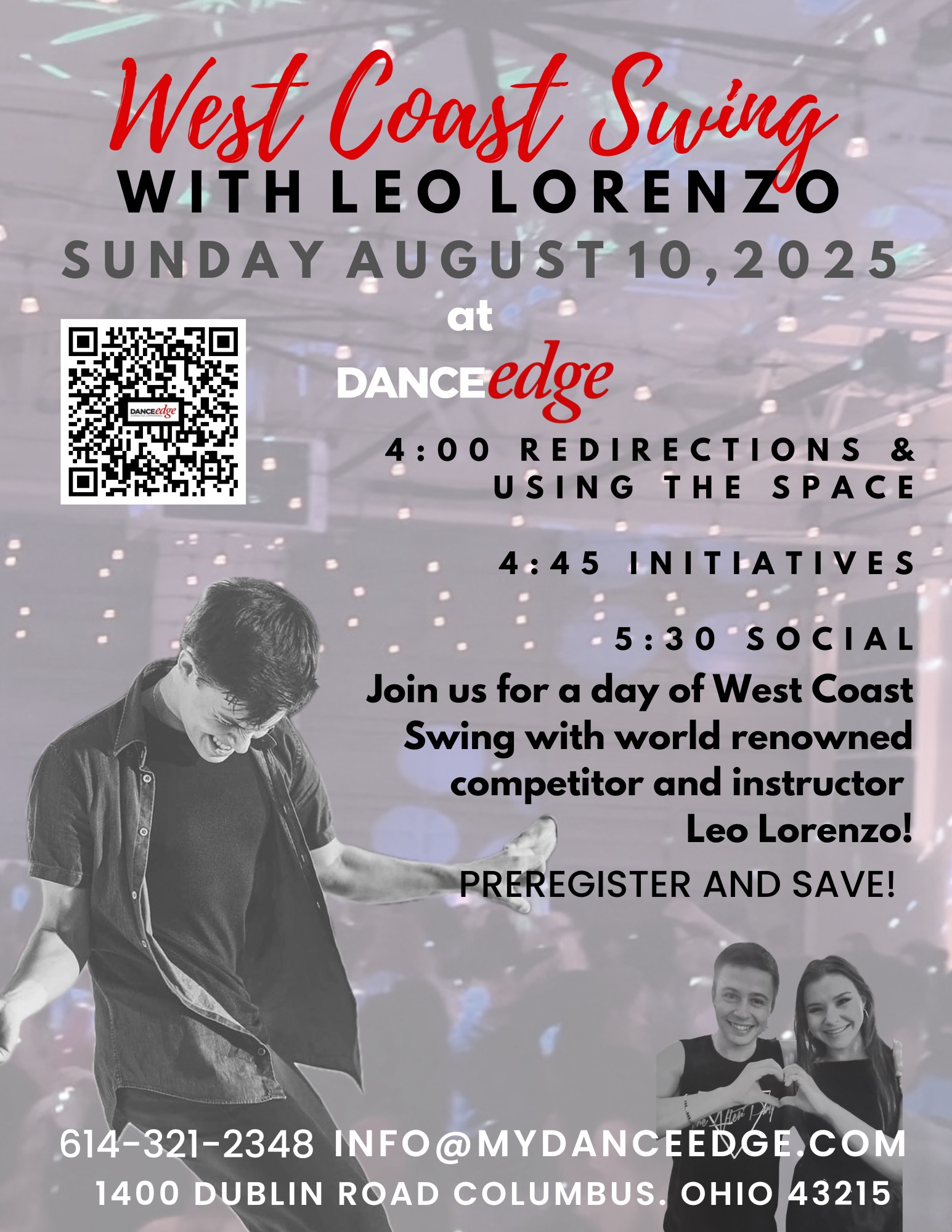 West Coast Swing Workshop and Social