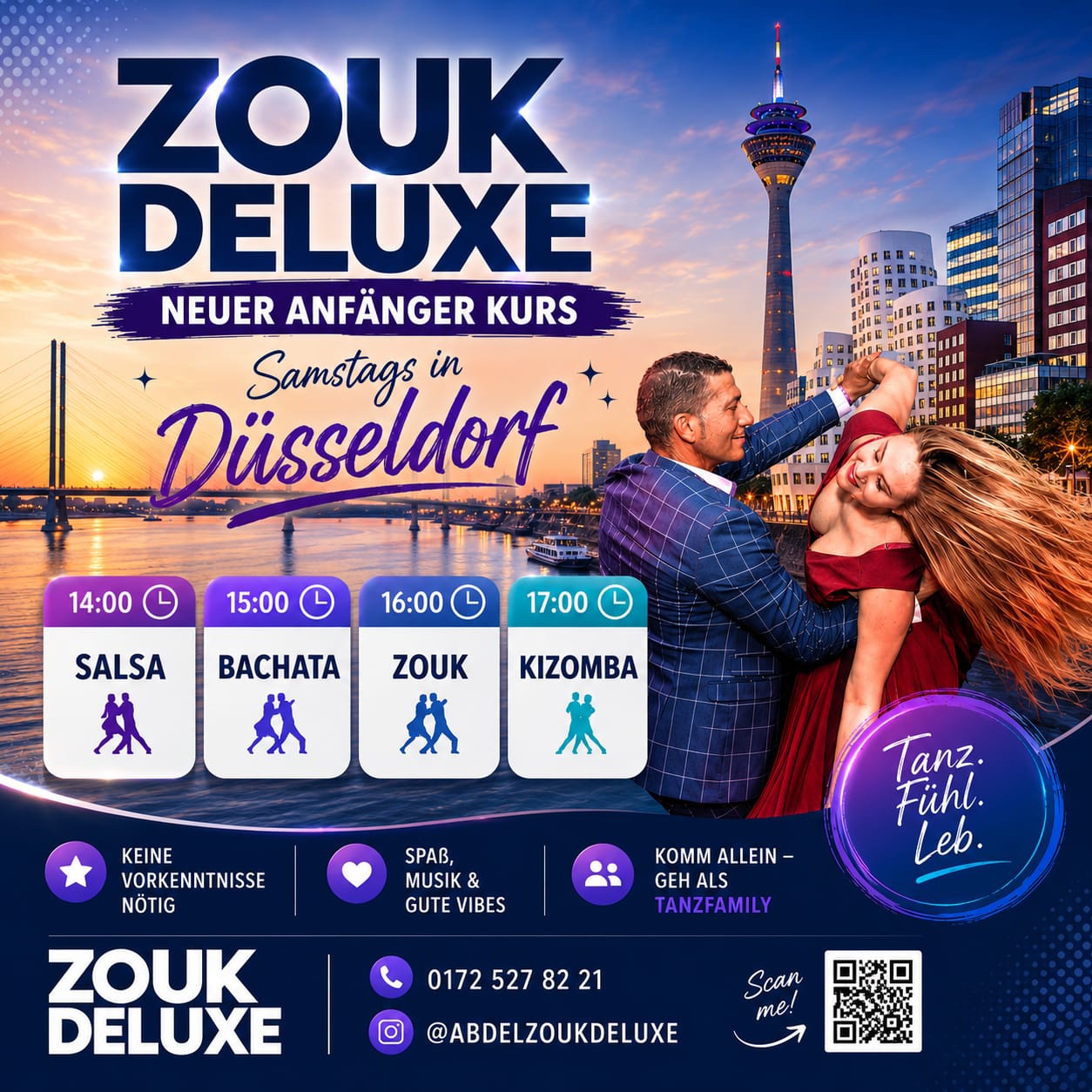 „Neue Anfänger Tanzkurse“ in📍Düsseldorf