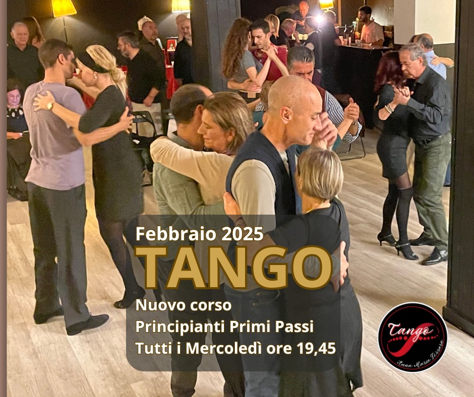 TANGO PRINCIPIANTI a FEBBRAIO PRIMI PASSI