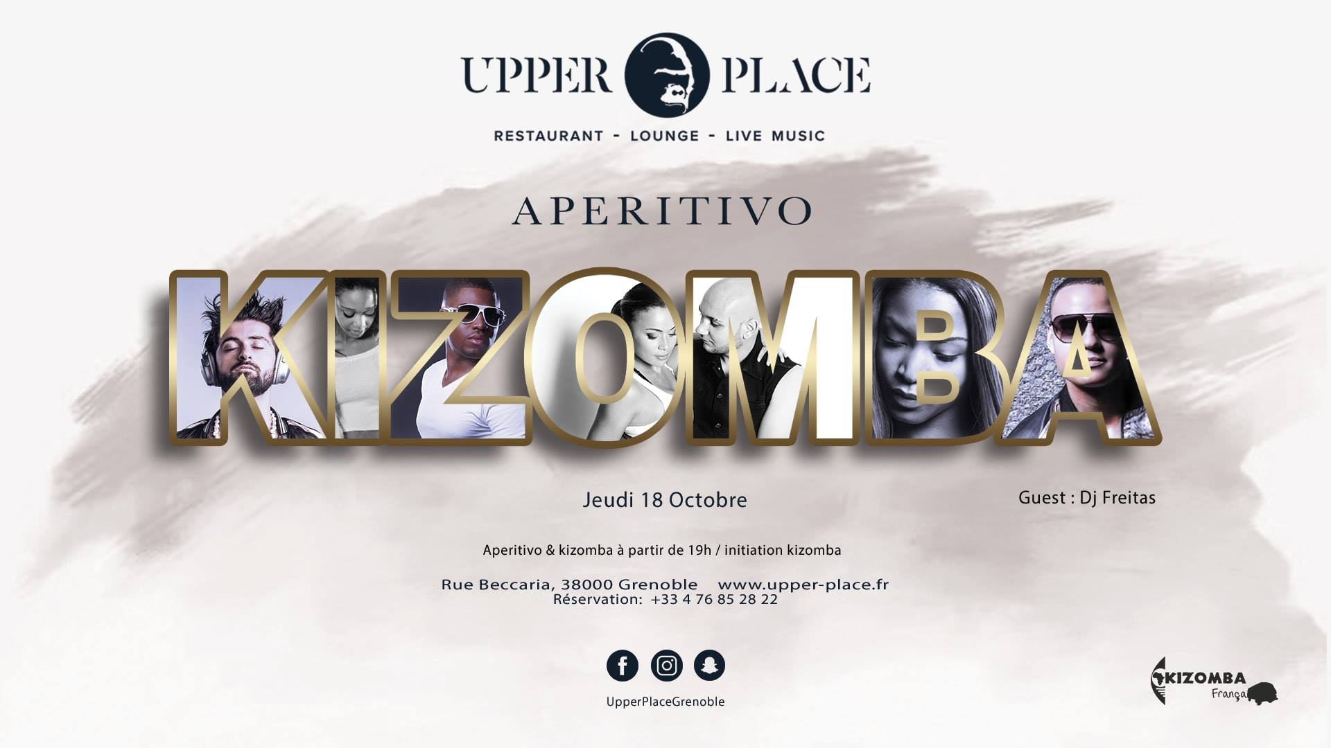 UPPER PLACE - JEUDI Apéritivo & Kizomba