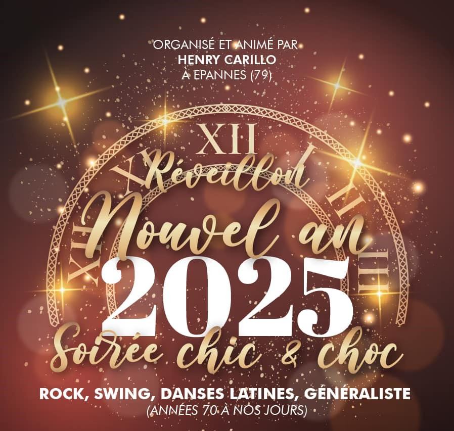 Soirée du 31 décembre :salle des fêtes d'Epannes (79)