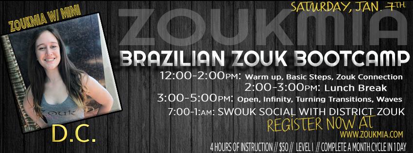 Brazilan Zouk Bootcamp - D.C.