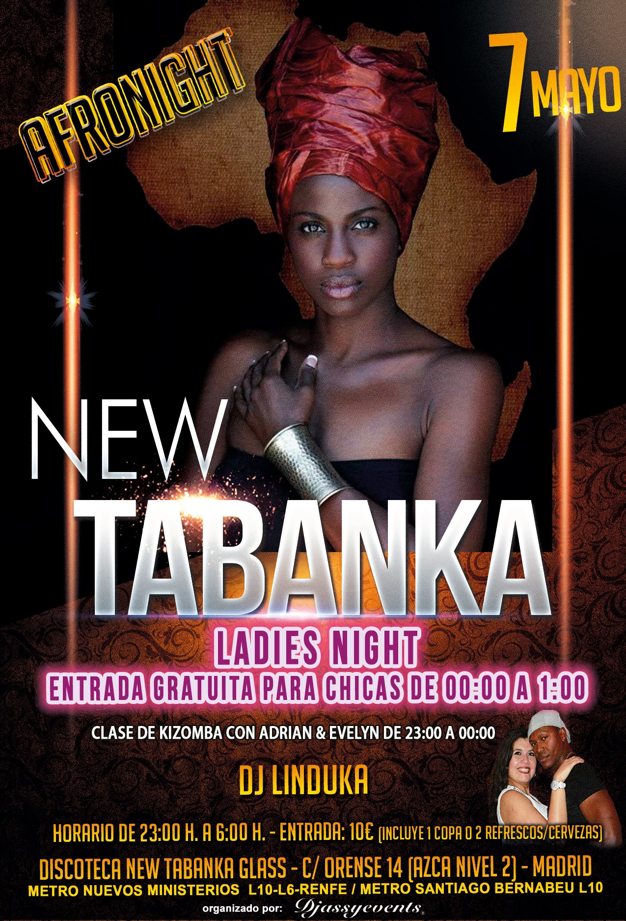 LADIES NIGHT EN NEW TABANKA GLASS - SABADO 7 DE MAYO DE 20