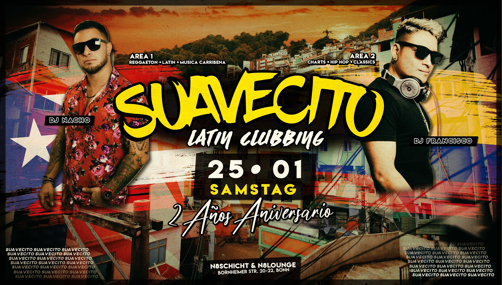SA 25.01. • Suavecito • 2 años aniversario • N8Schicht Bonn