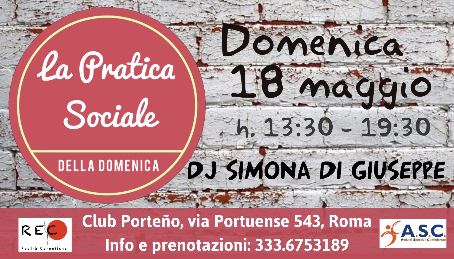 La Pratica Sociale di domenica 18 maggio!