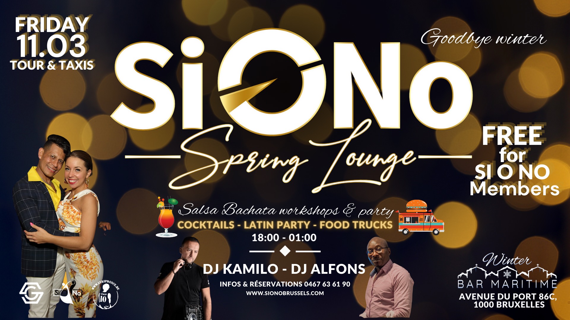 Si O No ✘ Winter Closing @Tour & Taxis