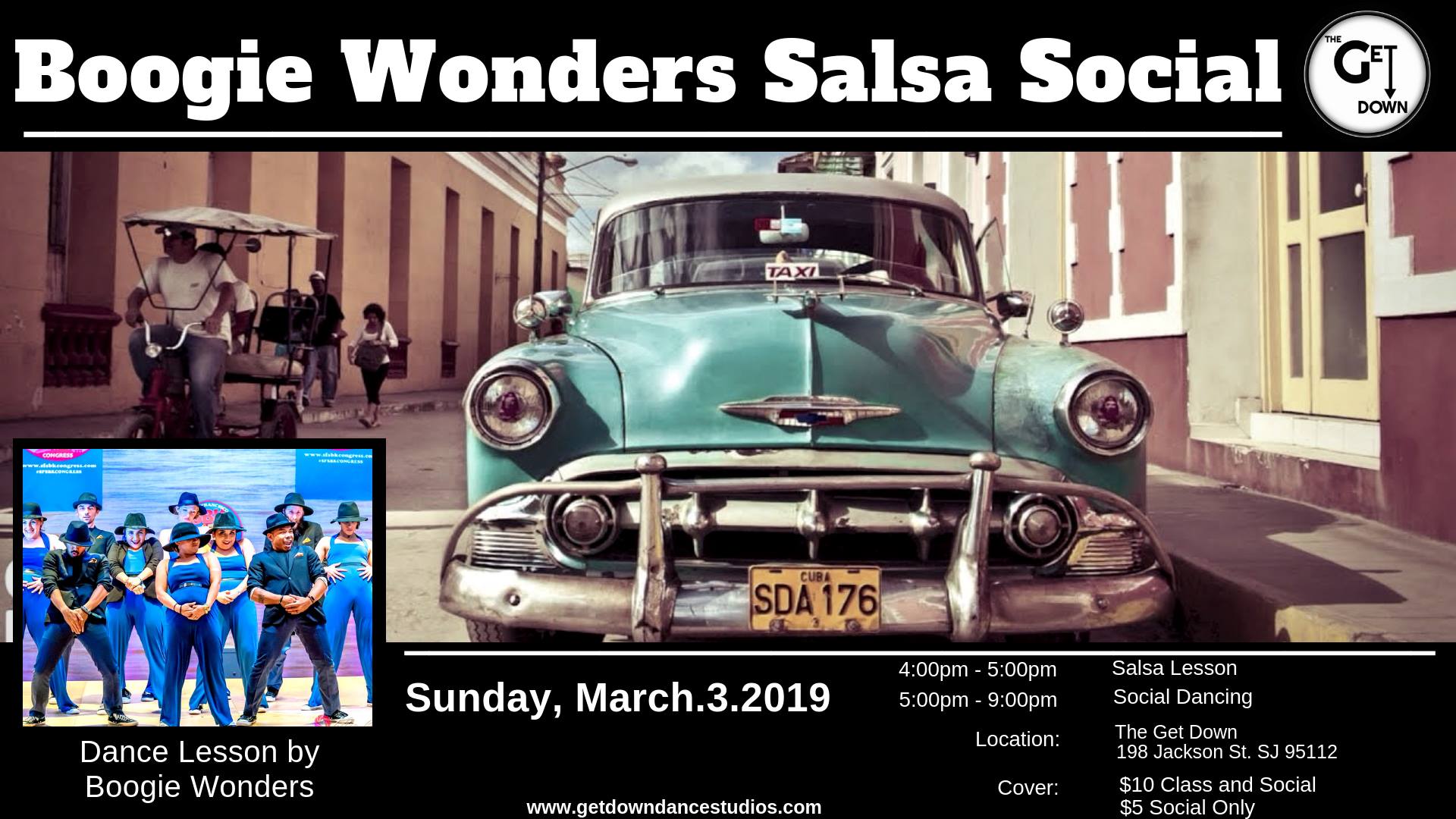 Boogie Wonders Salsa Social, March Edition