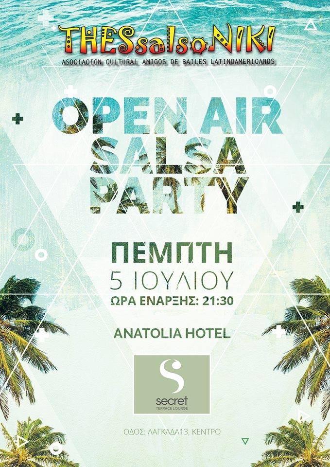 Open Air Salsa Party !