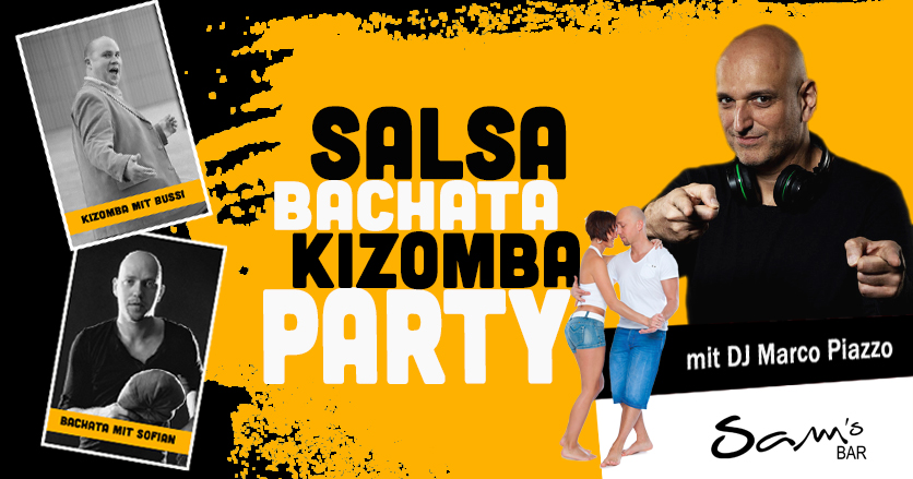 Special Salsa, Kizomba & Bachata Party mit DJ Marco & Bussi