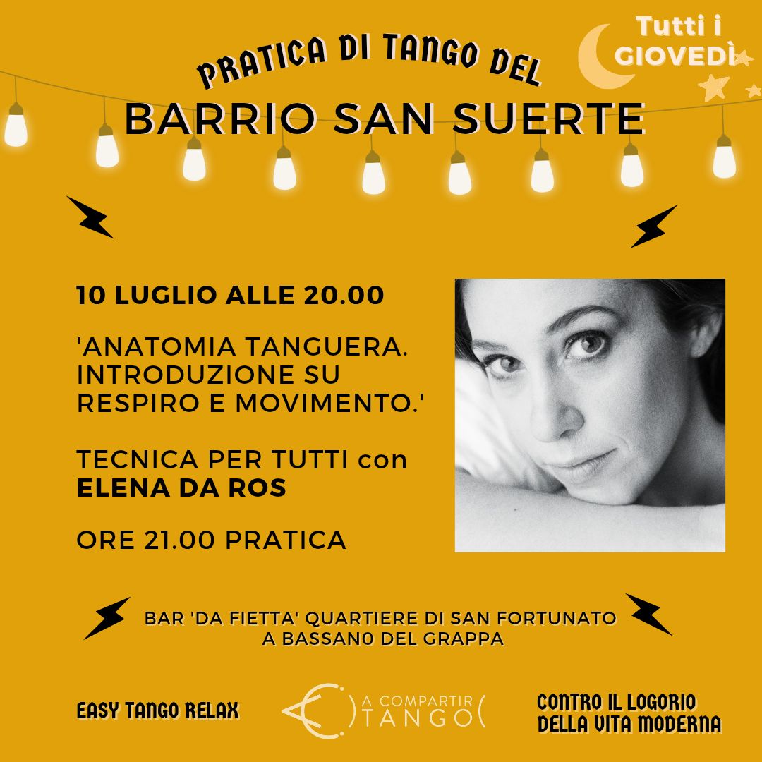 Pratica del BARRIO SAN SUERTE con ELENA DA ROS