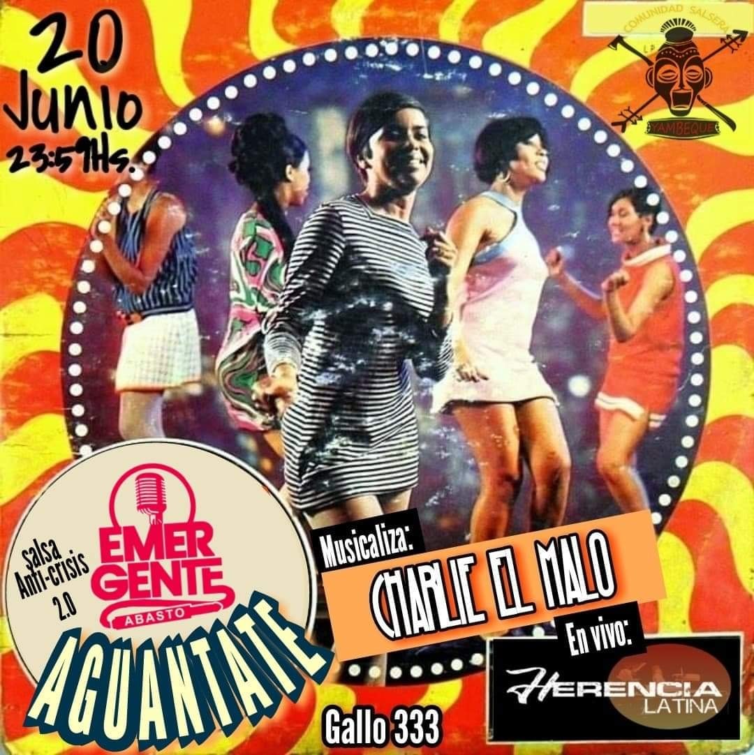 Yambeque Presenta: Aguantate2.0 con Herencia Latina en Vivo!