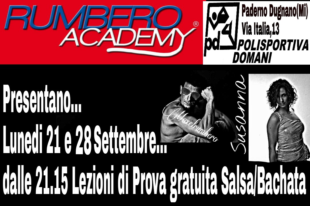INAUGURAZIONE CORSI DI BALLO STAG.2015 16