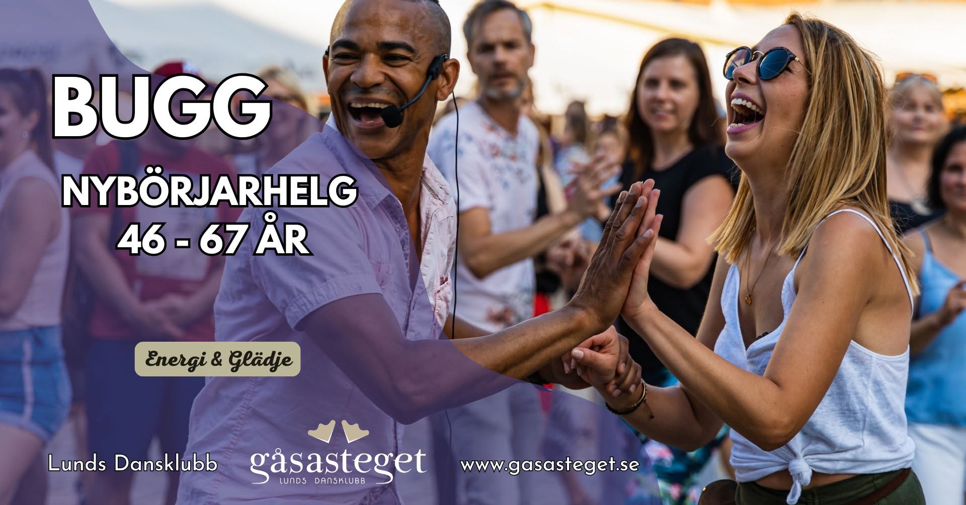 Bugg Grundkurs Helg 46 - 67 år