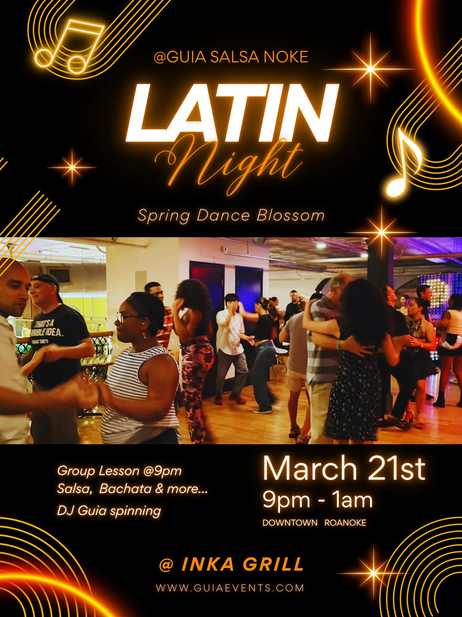 Latin Dance Blossom