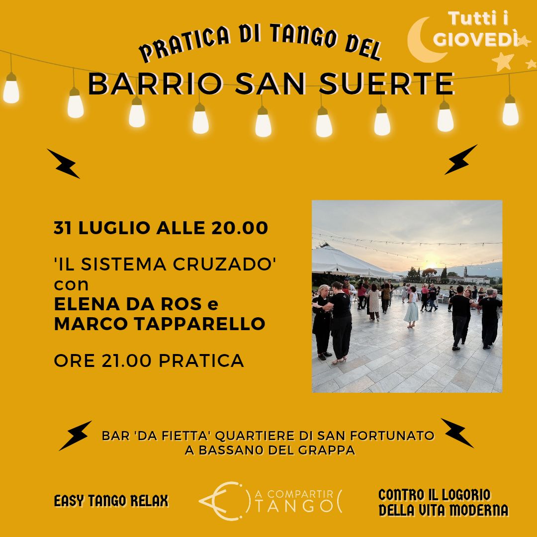 Pratica del BARRIO SAN SUERTE con ELENA DA ROS e MARCO TAPPARELLO