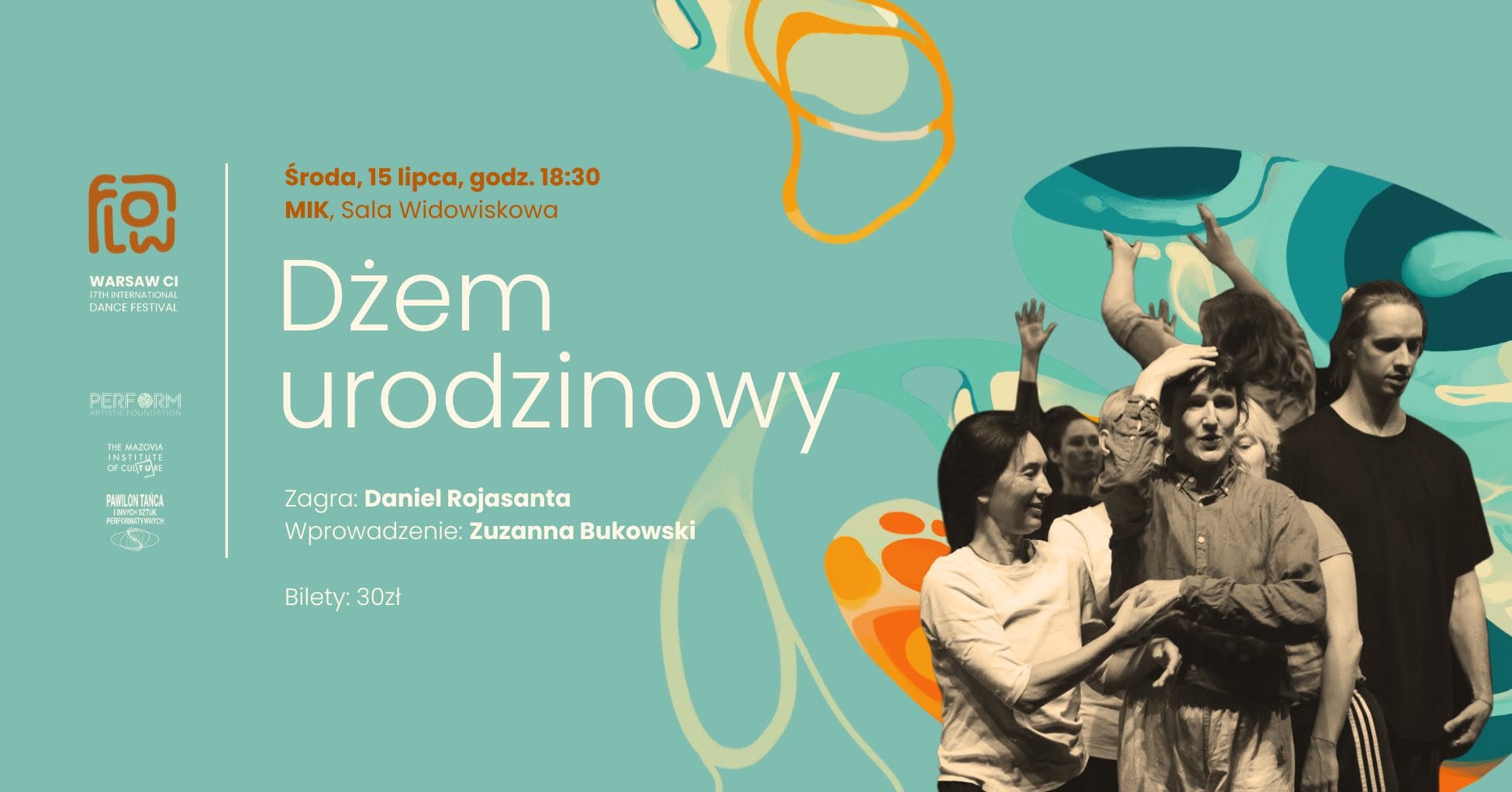 Otwarty dżem Urodzinowy Warsaw CI FLOW