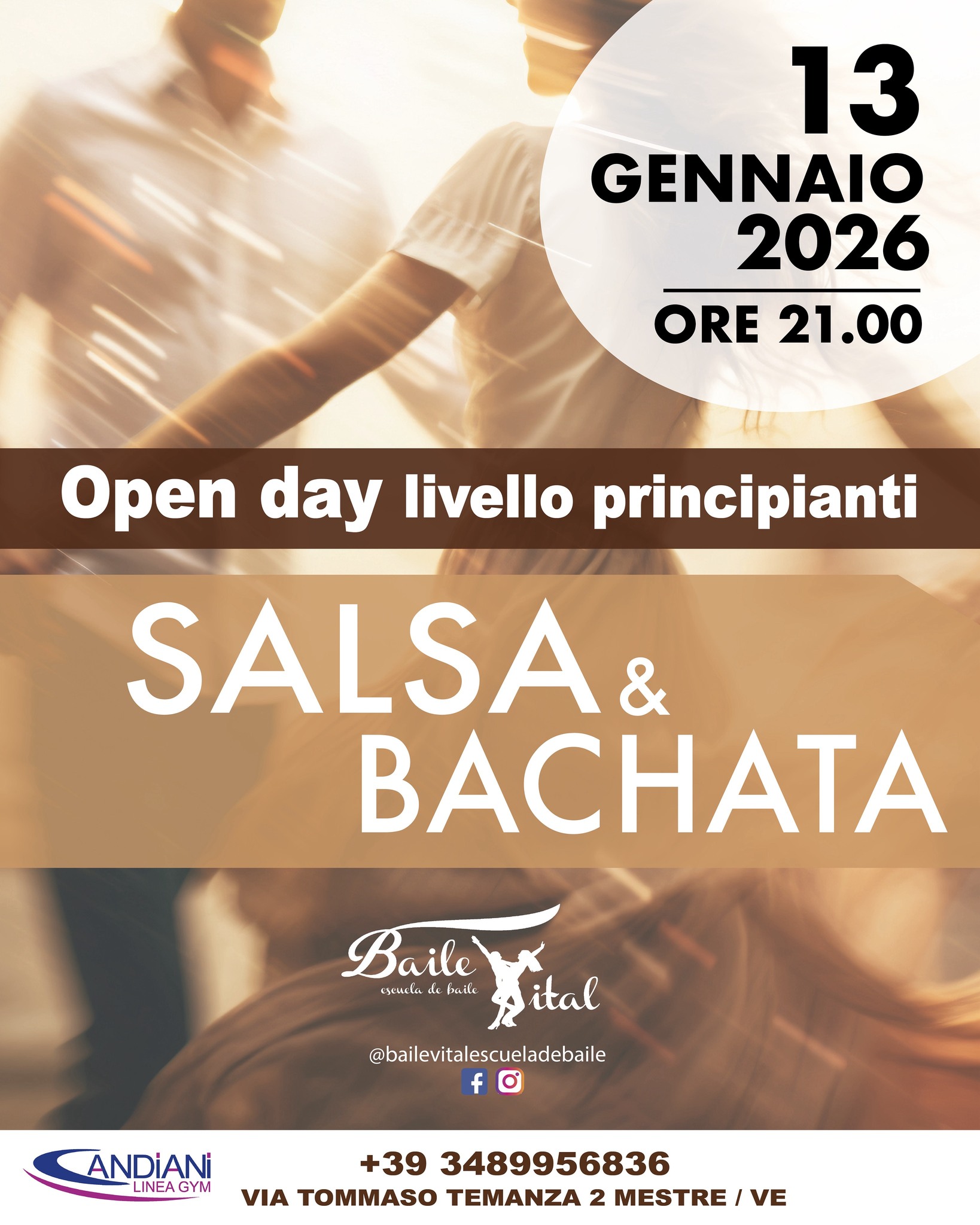 OPEN DAY SALSA&BACHATA LIVELLO BASE
