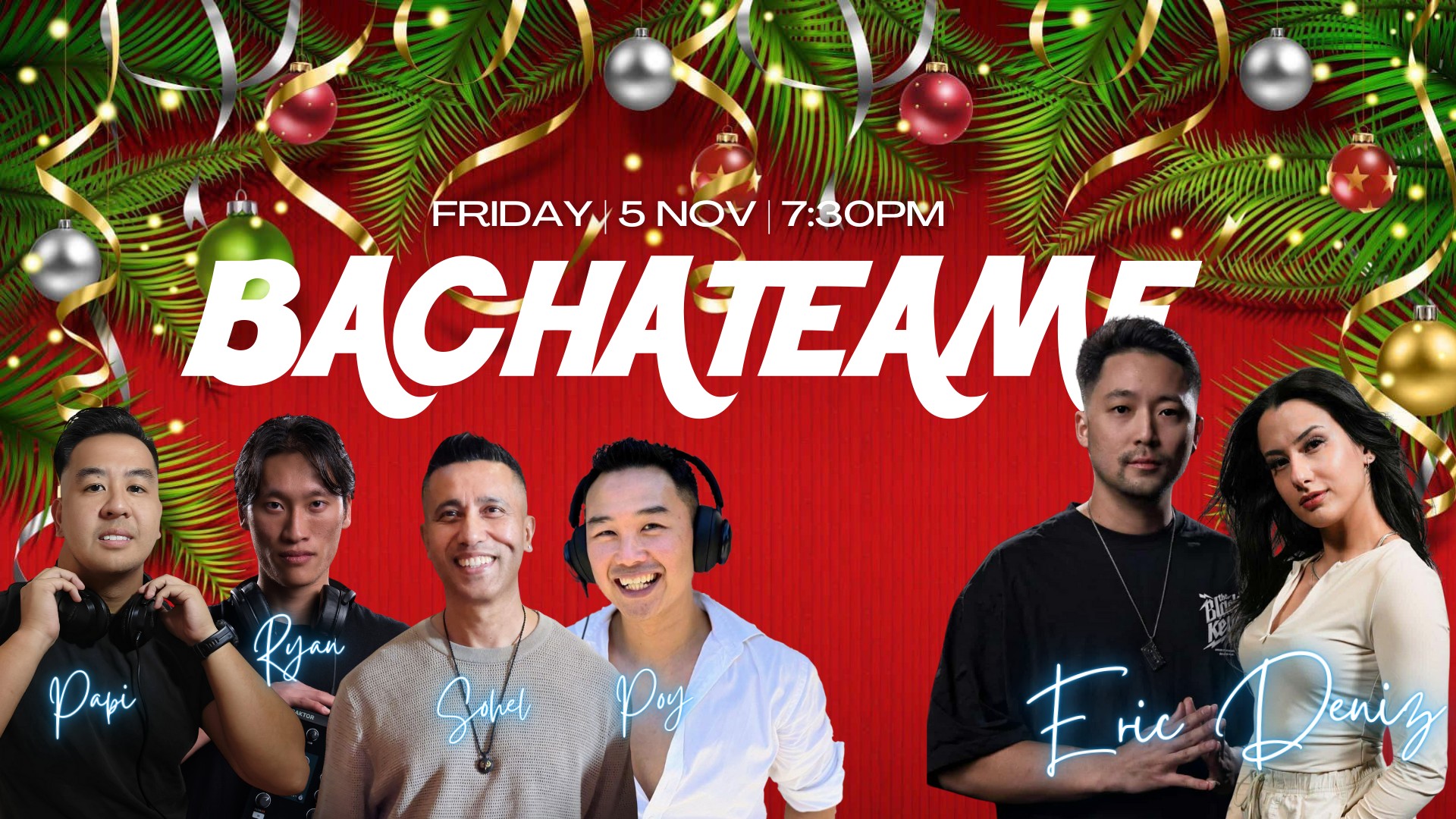 Bachateame December - Happy Xmas Happy birthday Sohel and ABC after party!