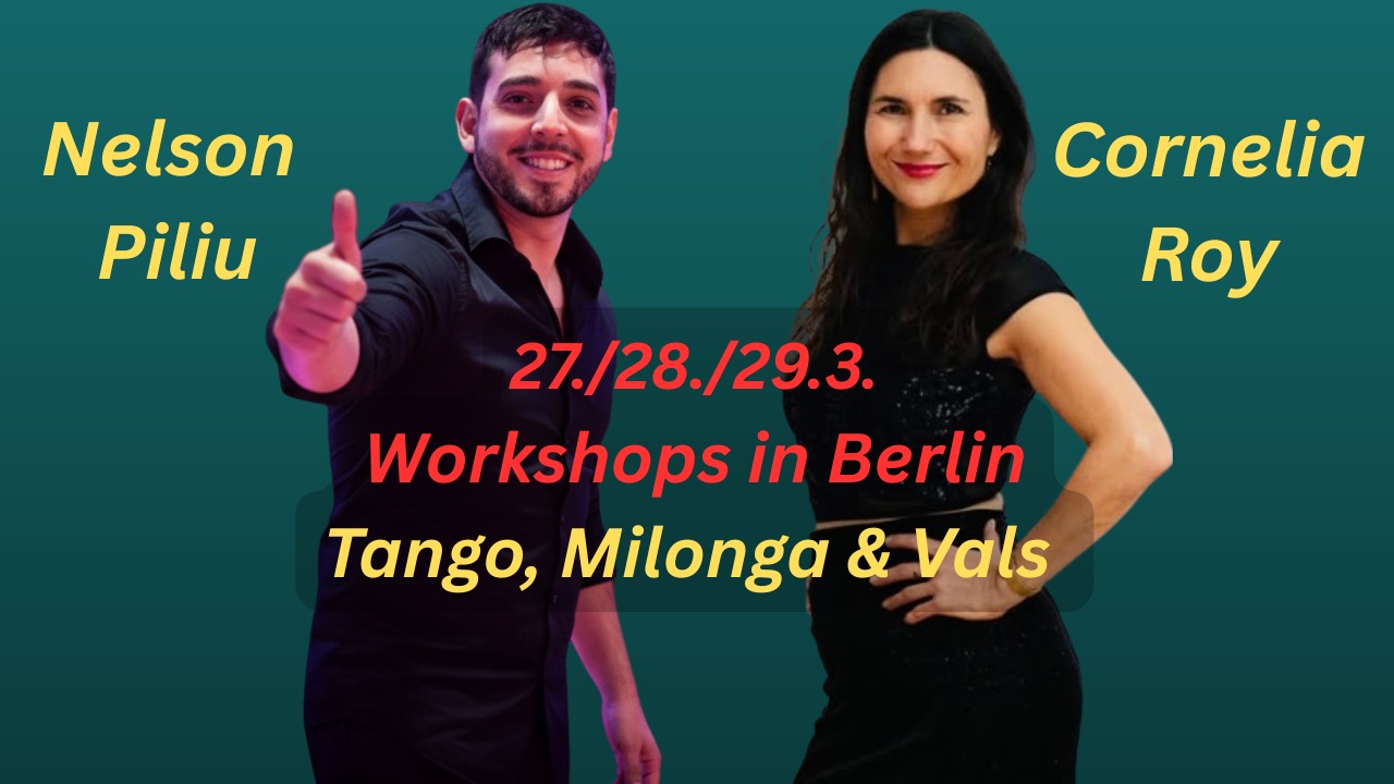 Workshop-Wochenende Tango, Milonga & Vals mit Nelson Piliu & Cornelia Roy