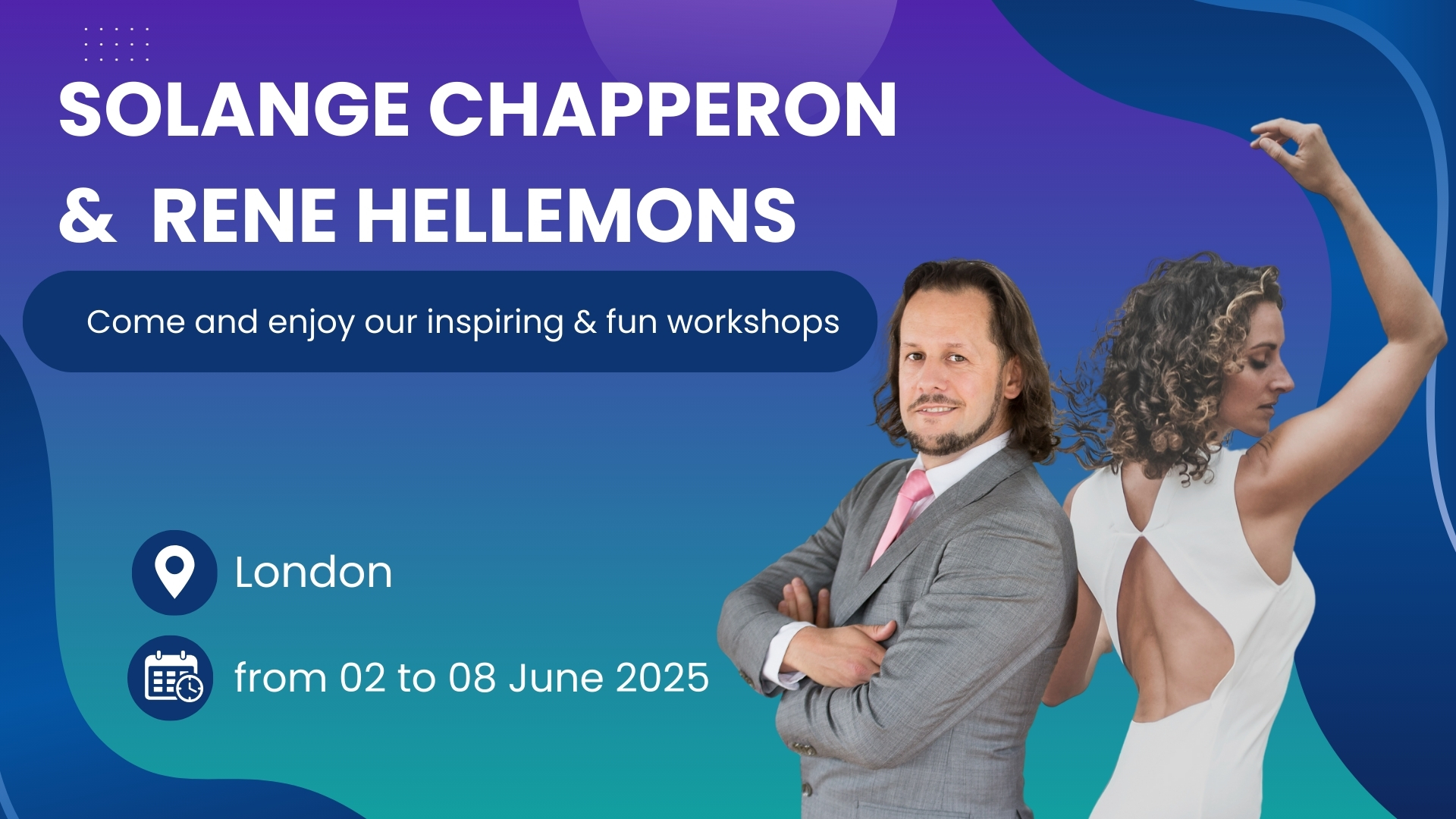 Solange Chapperon & Rene Hellemons in London