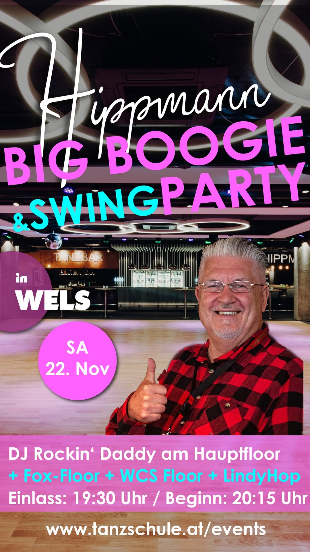 BIG BOOGIE & SWING PARTY - All Swing Styles + Fox-Floor