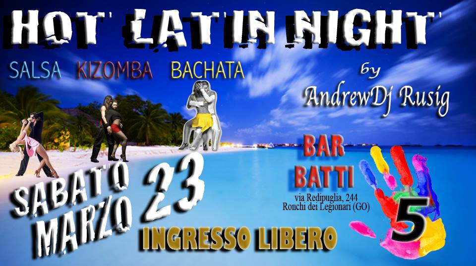 HOT LATIN NIGHT - Salsa Bachata Kizomba
