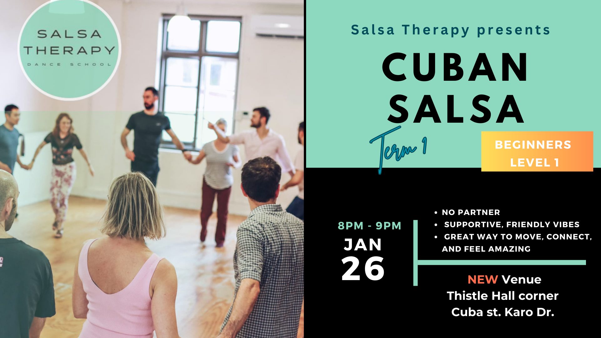 Cuban Salsa Beginner Level 1