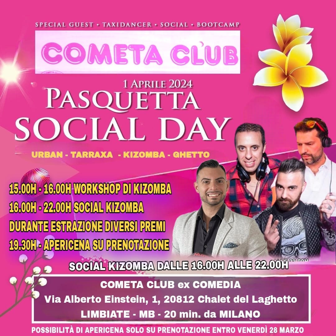Pasquetta Social Day Milano - Workshop - Apericena