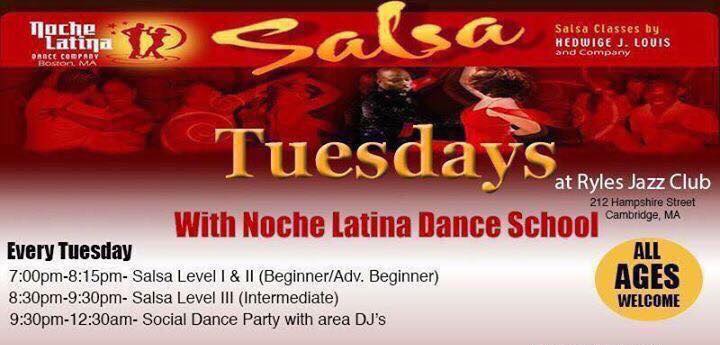 Ryles Club- Salsa & Bachata Social - DJ Rob Suave & Noche Latina