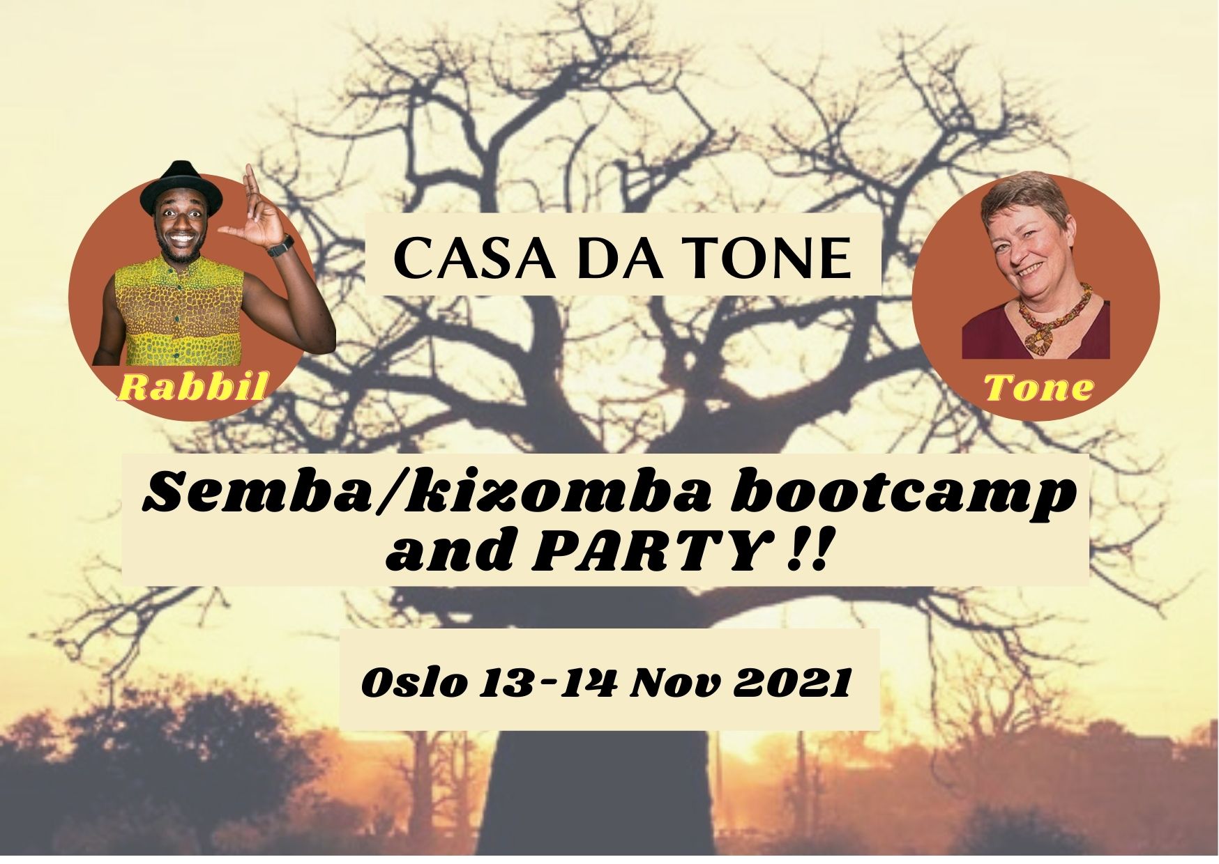 Kizomba Semba Bootcamp and Party
