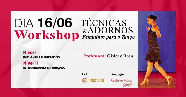 Workshop Técnicas e Adornos Femininos para o Tango