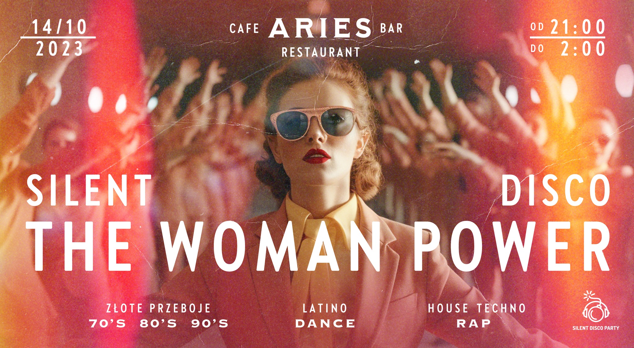Silent Disco "THE WOMAN POWER" w Aries Bar - 14.10.23
