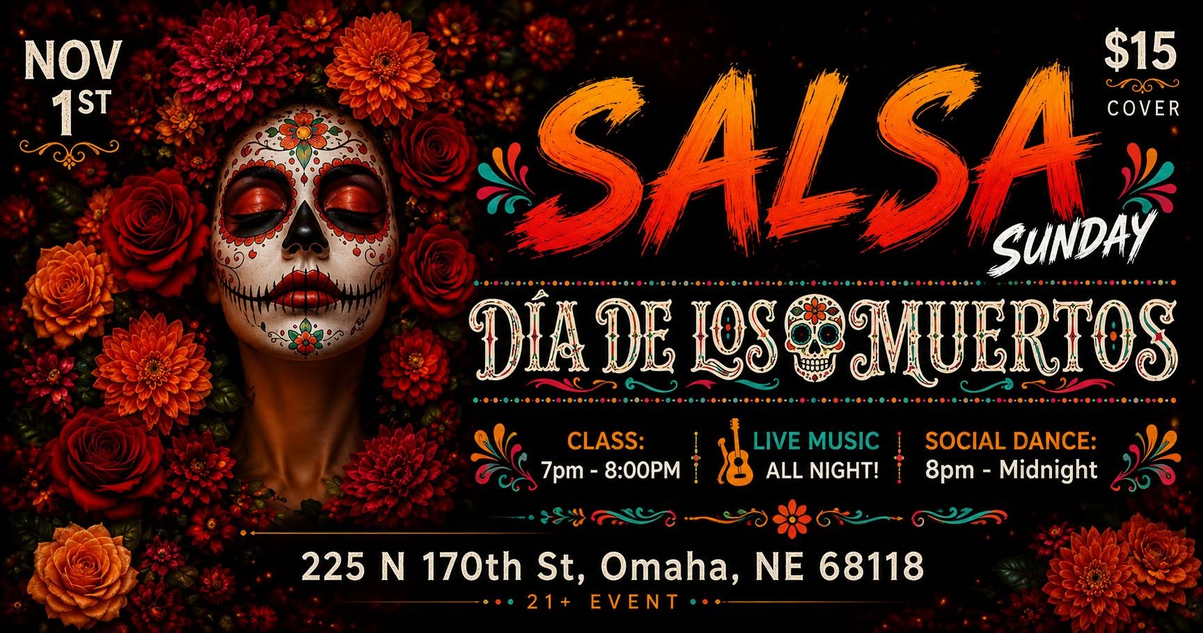 💀 Salsa Sunday: Día de los Muertos Celebration