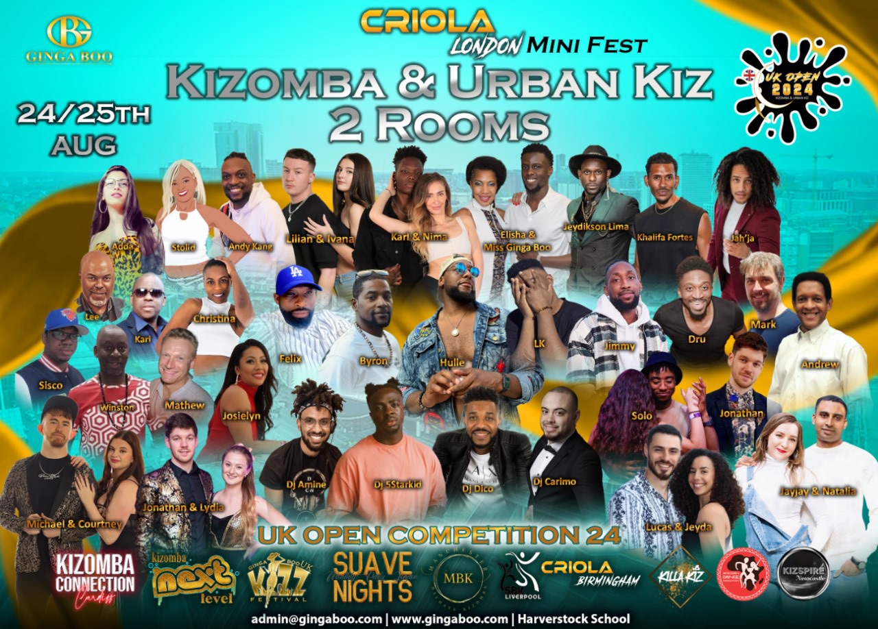 Criola London Mini Fest Kizomba & Urban Kiz UK Open Competition 24