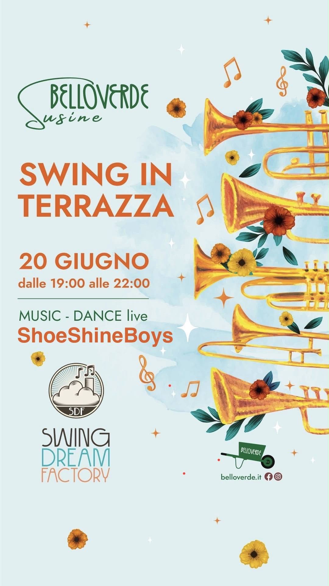 Apericena SWING IN TERRAZZA - BELLOVERDE