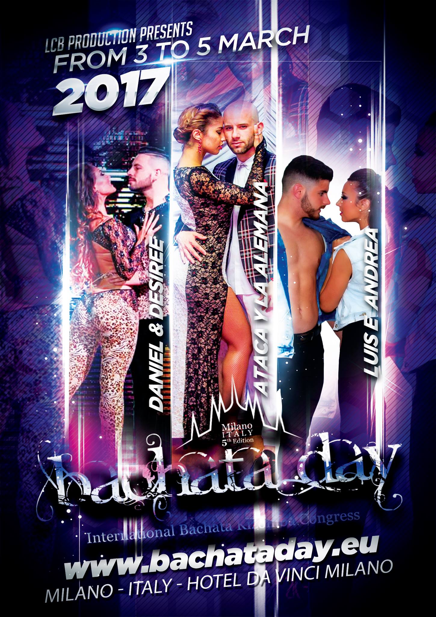 Bachata Day 5 ✦ 03 04 05 MARCH 2017 - International Bachata and Kizomba Con