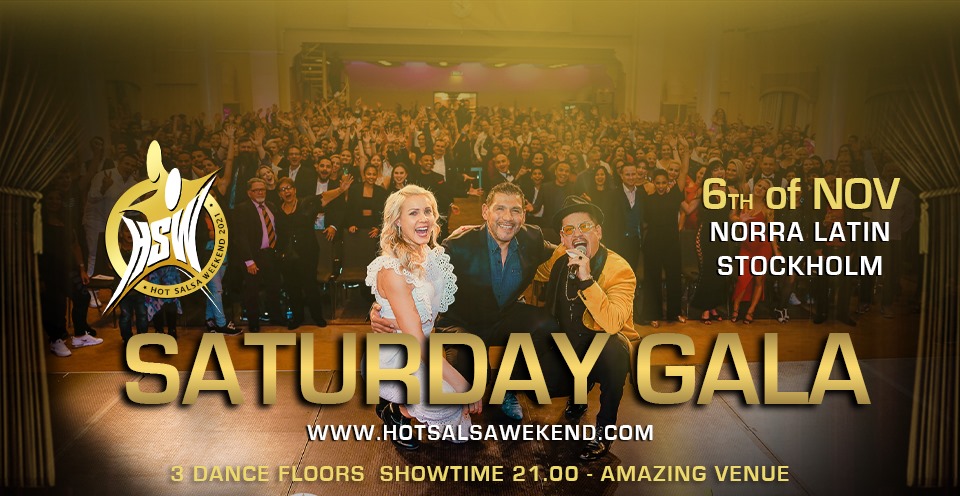 Hot Salsa Weekend Elegant Gala Party 6th of November! Party until 5am!