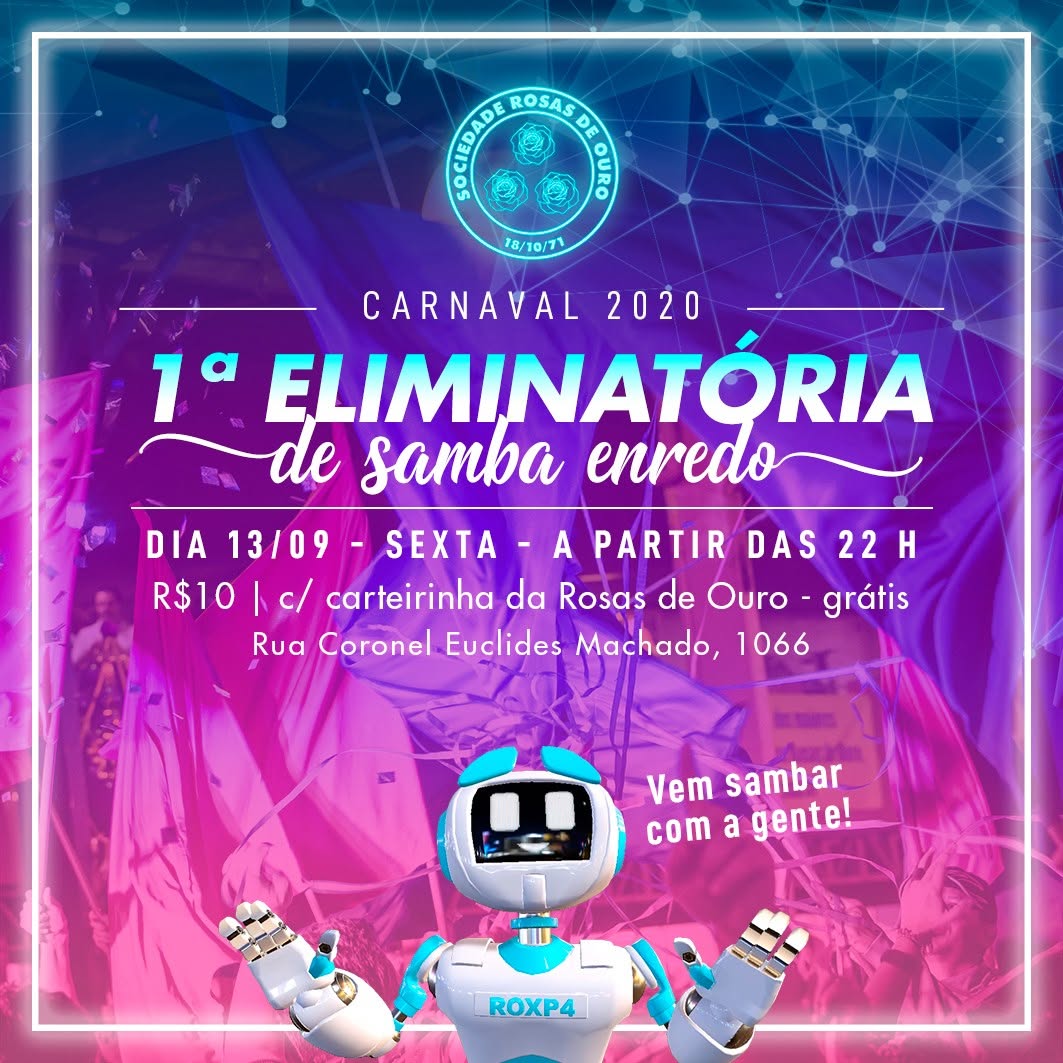 1ª Eliminatória de Samba Enredo - Carnaval 2020