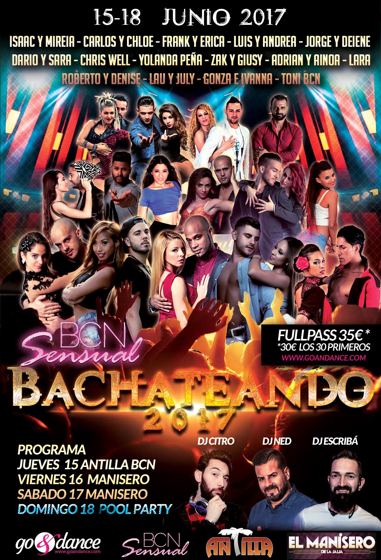 Bachateando 2017 by BCN Sensual & Manisero