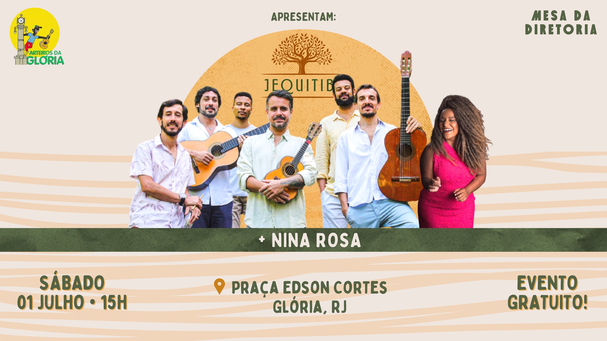 Jequitibá + Nina Rosa na Glória
