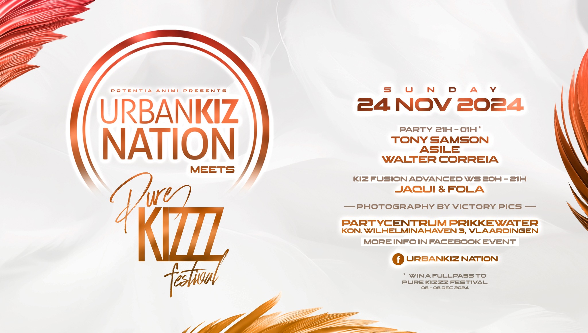 URBANKIZ NATION MEETS PURE KIZZZ FESTIVAL, NOVEMBER 24TH