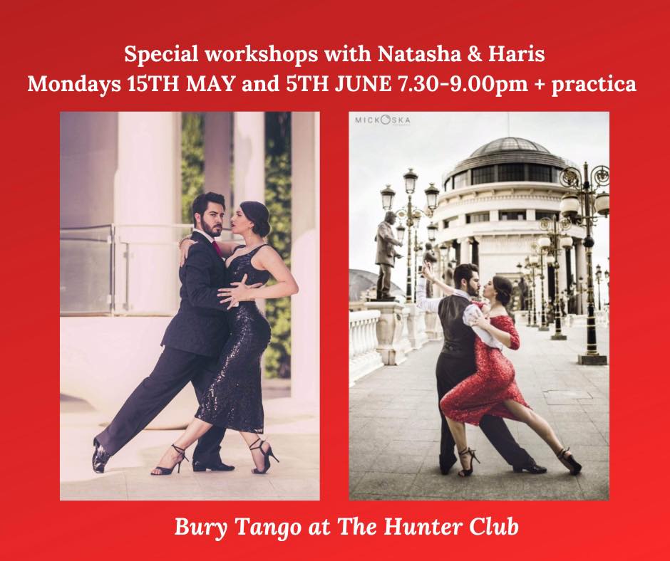 Bury Tango special workshop with Natasha and Haris + practica