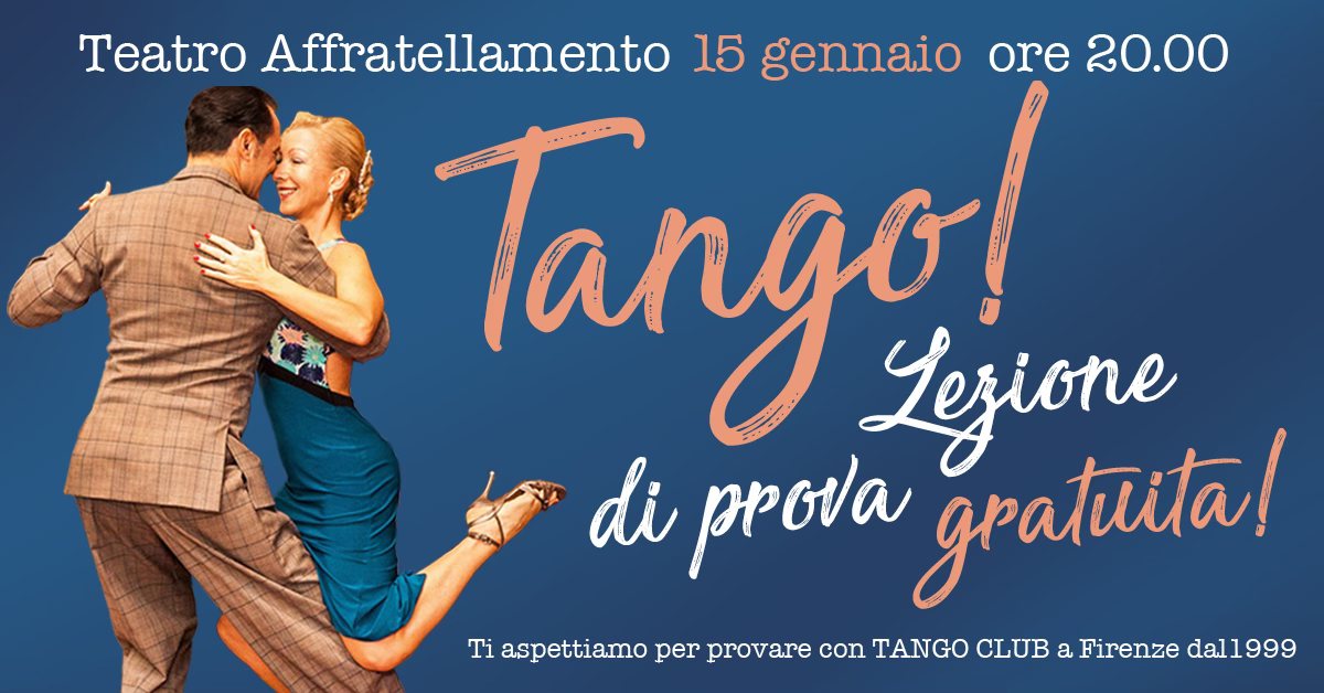 Corso di tango argentino - lezione gratuita