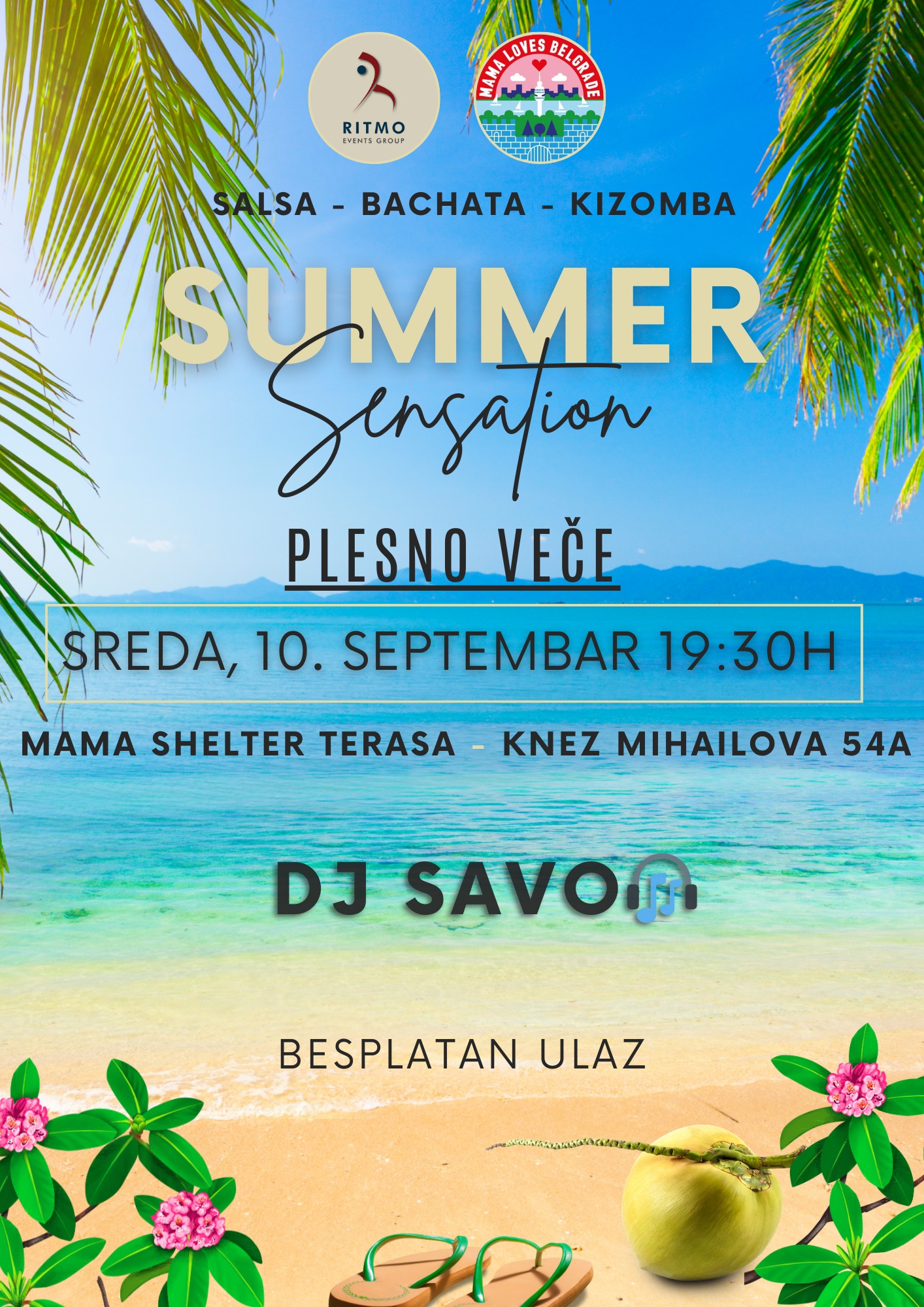 Plesno veče Mama Shelter