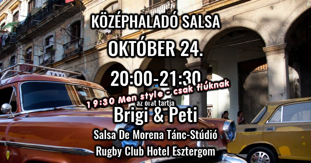 Középhaladó Salsa Óra